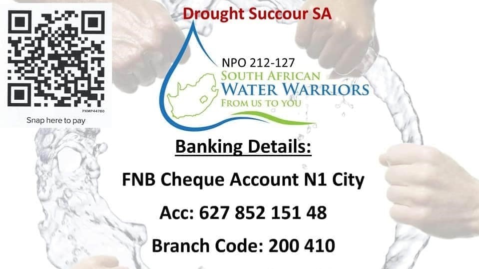 SA Water Warriors Banking Details 16 9